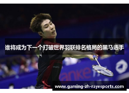 谁将成为下一个打破世界羽联排名格局的黑马选手